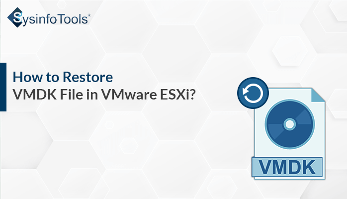 Restore VMDK File in VMware ESXi