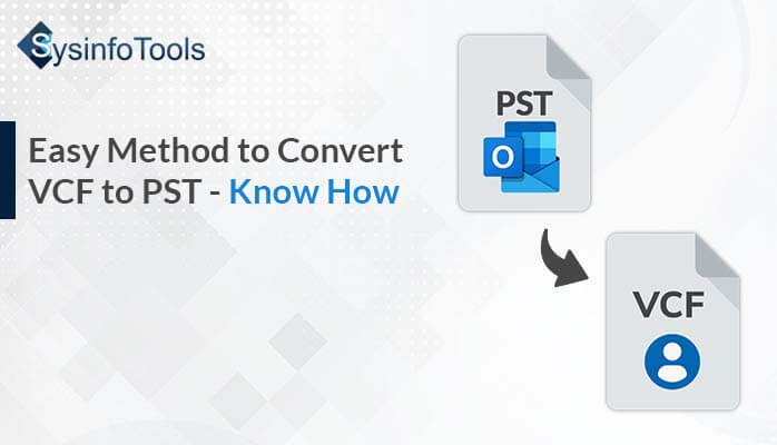 Convert VCF to PST