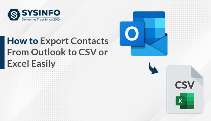 Export Contacts From Outlook to CSV