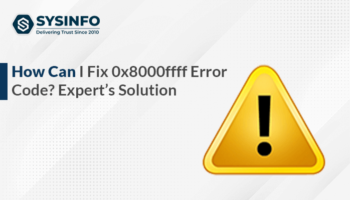 fix 0x8000ffff