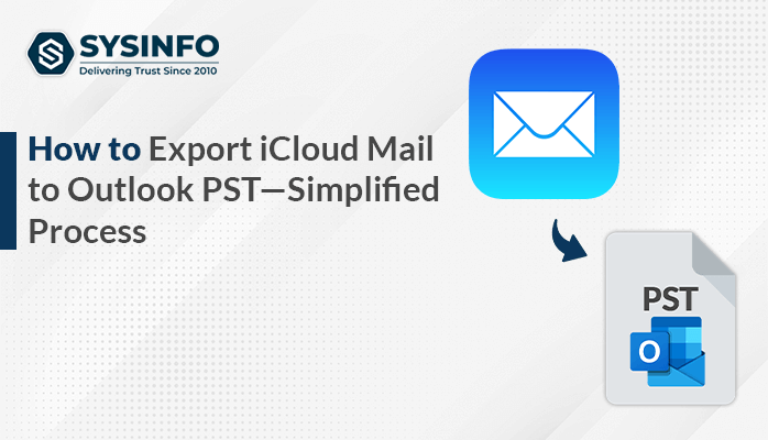 Export iCloud Mail to Outlook PST