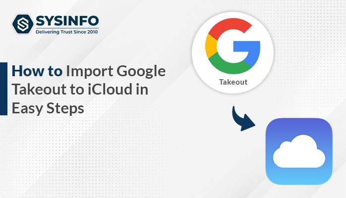 Import Google Takeout to iCloud