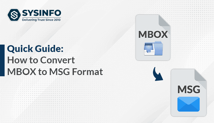 Convert MBOX to MSG