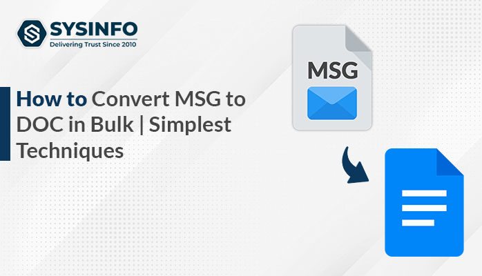 Convert MSG to DOC