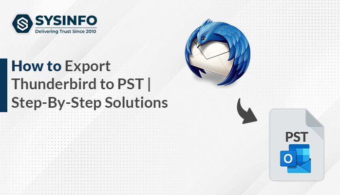 Export Thunderbird to PST