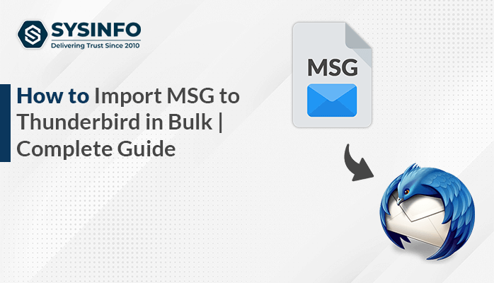 Import MSG to Thunderbird