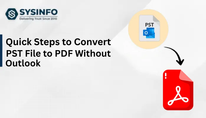 Convert PST File to PDF