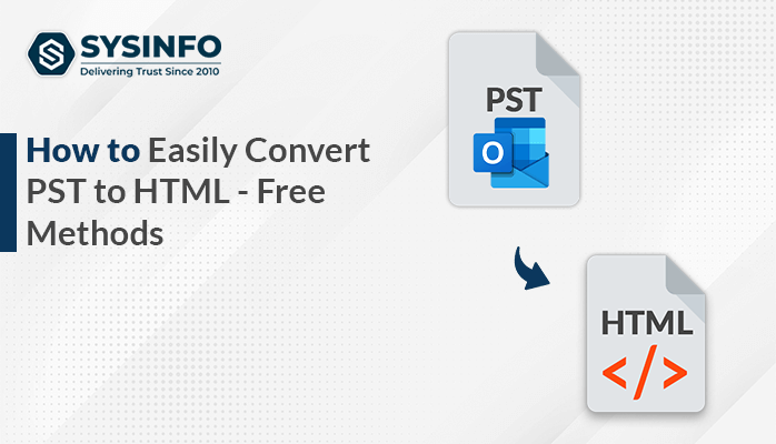 Convert PST to HTML