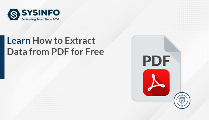Extract Data from PDF