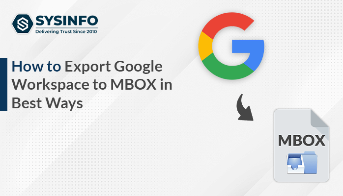 Export Google Workspace to MBOX