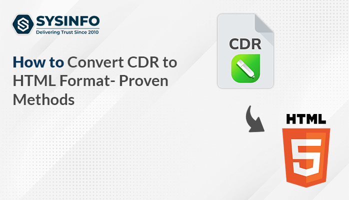Convert CDR to HTML