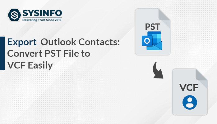 Convert PST File to VCF