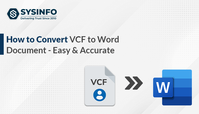convert VCF to Word