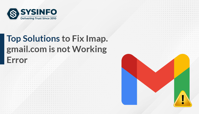 imap.gmail.com is not working