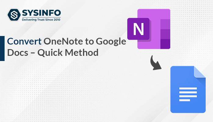 Convert OneNote to Google Docs