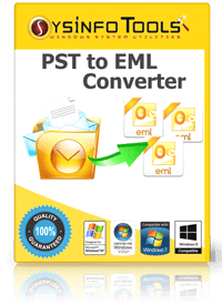 PST to EML Converter box