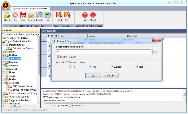 PST to PDF Converter Windows 11 download