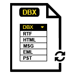 converte DBX para PST