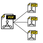 PDF Split Options