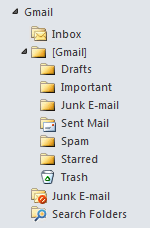 Gmail IMAP account