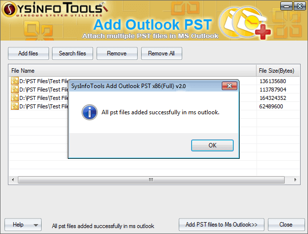 Add Outlook PST Step 4