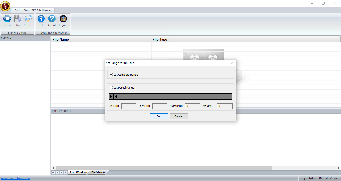 Select File Format