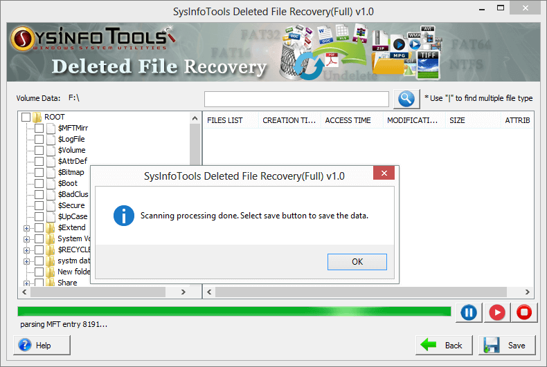 Deleted File Recovery Step 4