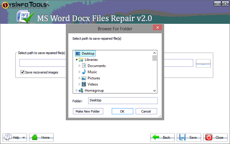 docx recovery step5