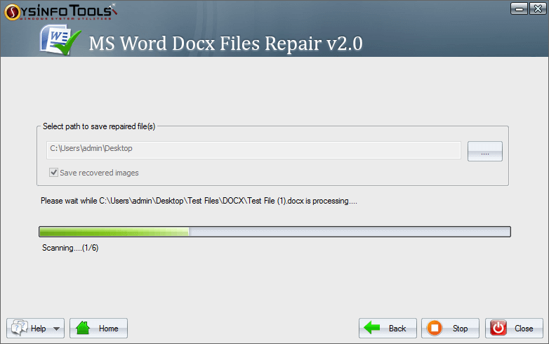 DOCx Repair Step 6
