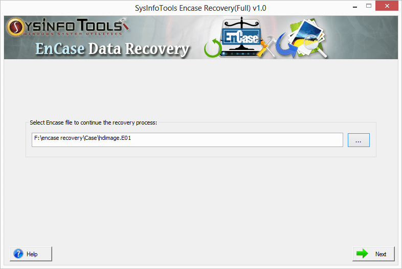 EnCase Data Recovery Step 1