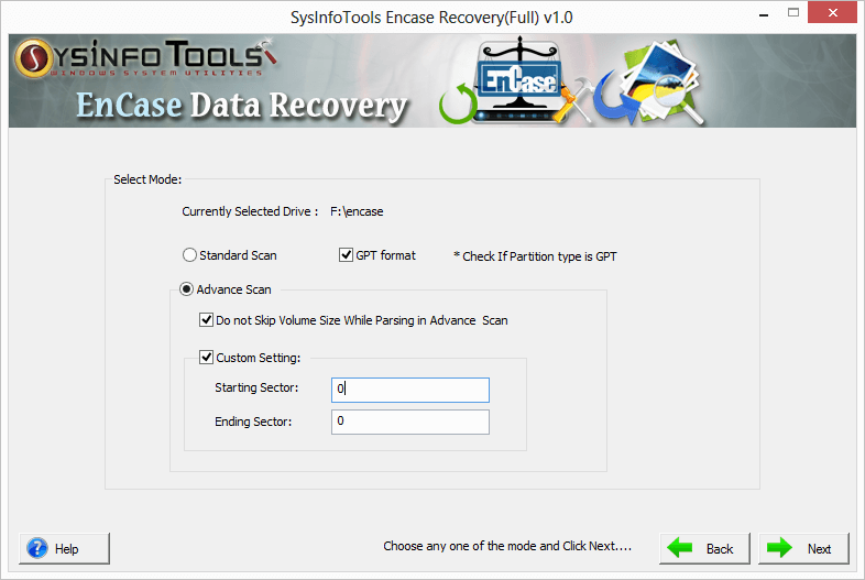 EnCase Data Recovery Step 3