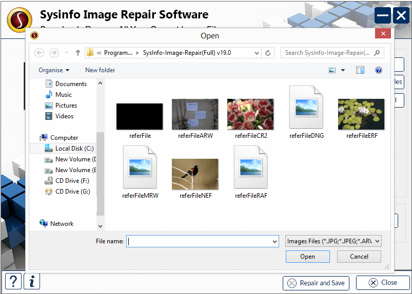 Image Recovery step3