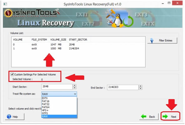 Linux Data Recovery step3