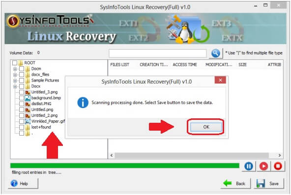 Linux Data Recovery step5