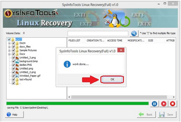 Linux Data Recovery step7