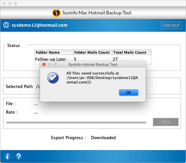 Sysinfo mac gmail backup account