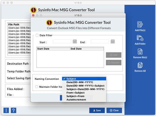 Mac MSG Converter Step 6