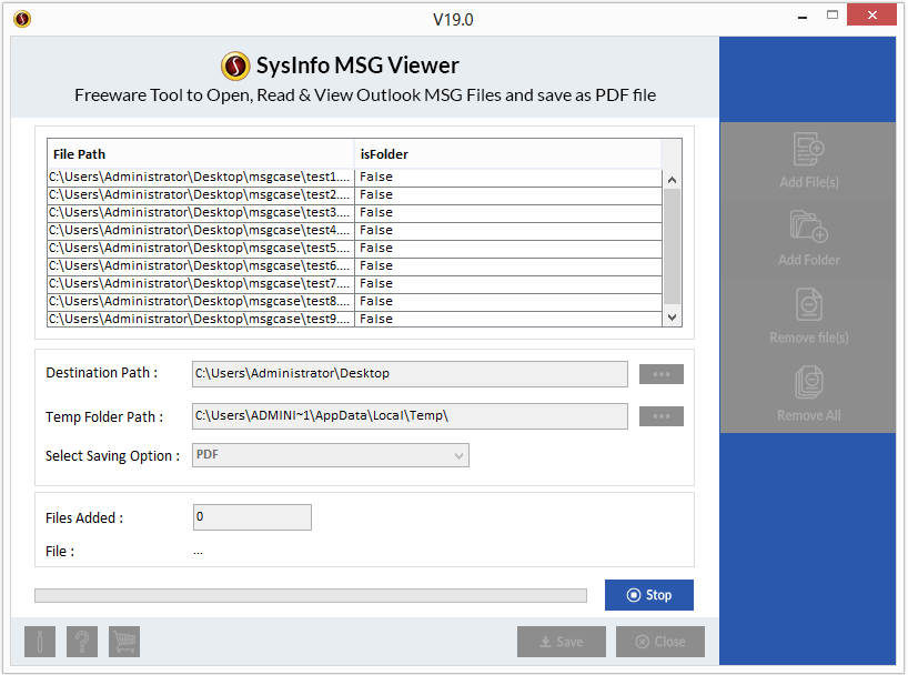 Select File Format