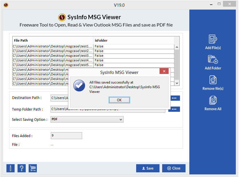 Select File Format