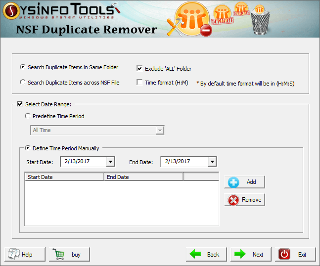 NSF Duplicate Remover Step 4