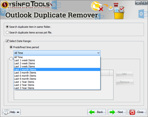 outlook-duplicate-remover Step 3