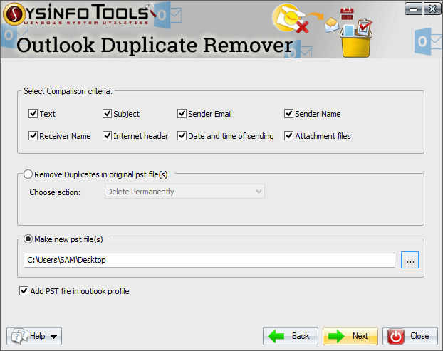 outlook-duplicate-remover Step 5