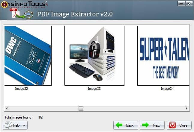 PDF Image Extractor Step 3