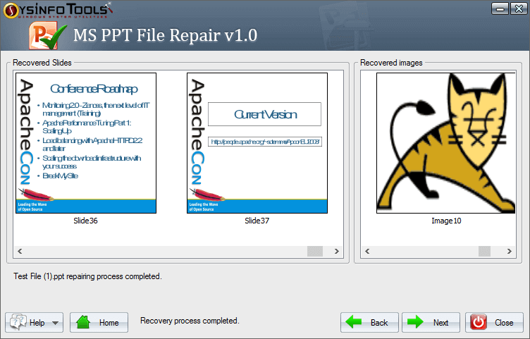 PPT File Repair Step 5