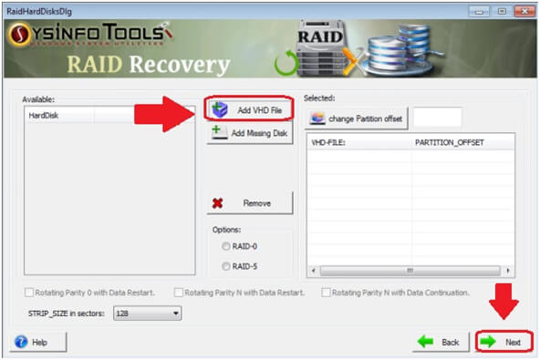 RAID Recovery step2