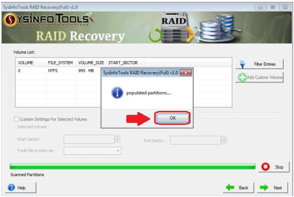 RAID Recovery step4