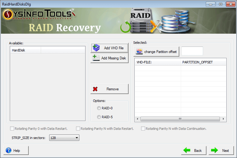 RAID Recovery Step 2
