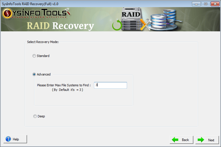 RAID Recovery Step 6