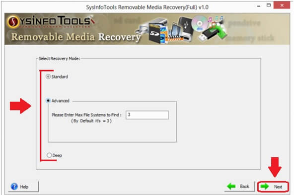 Removable Media Data Recovery step3