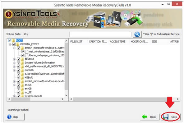Removable Media Data Recovery step5